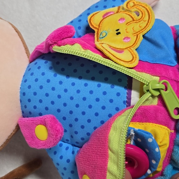 June Garden Plush Doll Learn To Dress 15" Toy Soft Excellent Condition - Picture 4 of 14